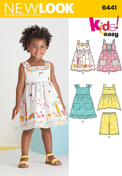 6441 - Sewing- Patterns- NZ - dresses, childrens, babies, toddlers ...