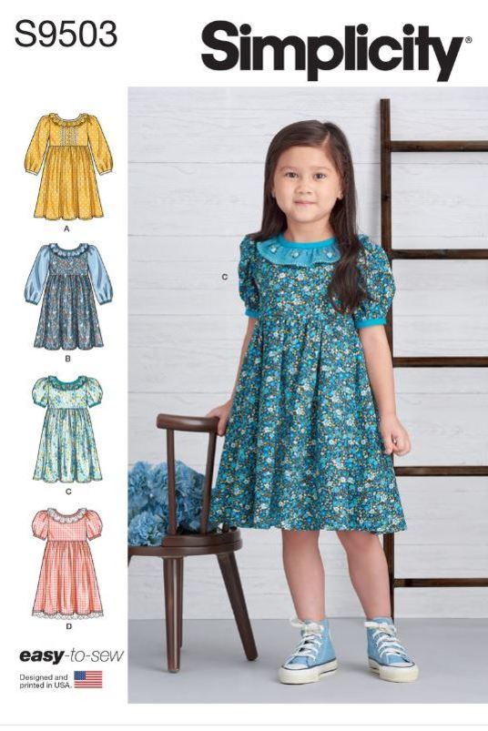 9503 - Sewing- Patterns- NZ - dresses, childrens, babies, toddlers ...